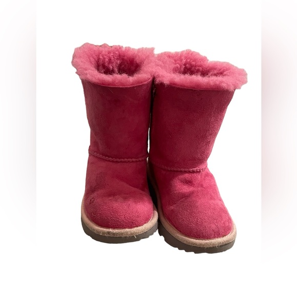 UGG Other - Toddler girl UGG Size 9 Bailey Bow ll Boot Hot Pink